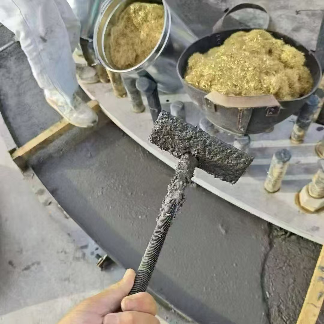 八公山C120钢纤维高强无收灌浆料 轧机压缩机汽轮机发电机锻压设备底座灌浆材料